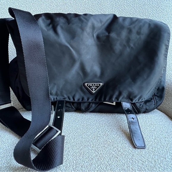 Prada Bags Prada Nylon Messenger Bag Tessuto Second Hand Poshmark